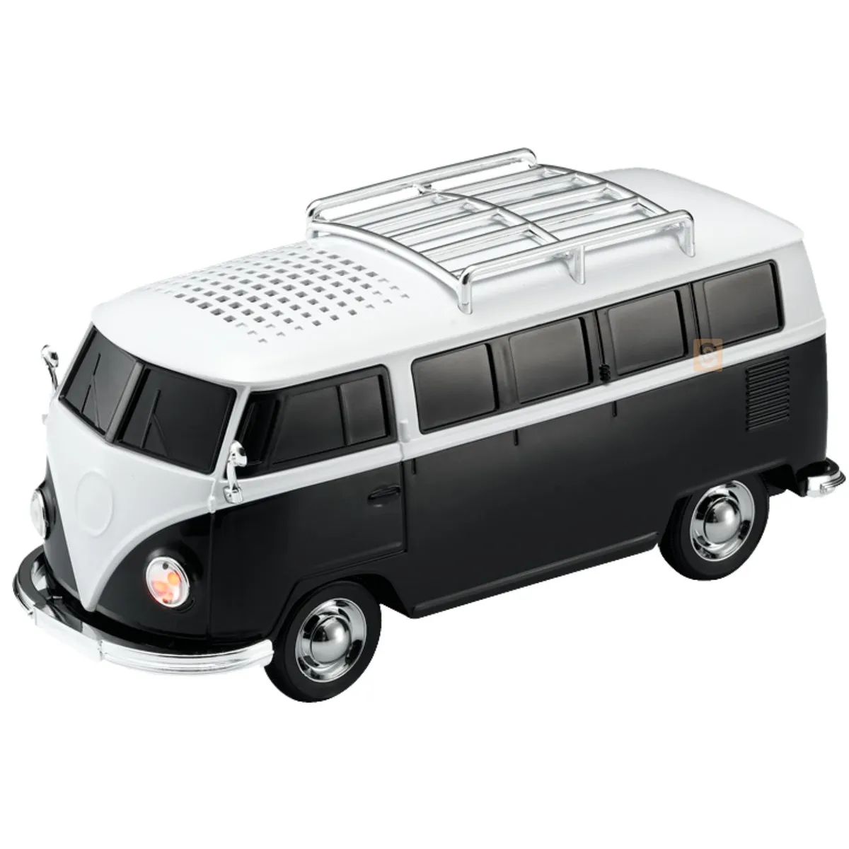 AUDIOPRO - Parlante Bus Combi Sonido y Estilo Retro Negro - SC