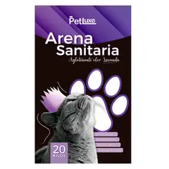 DETODOYMAS - Arena Para Gato 20kg Aromas Aglutinante Petluxe