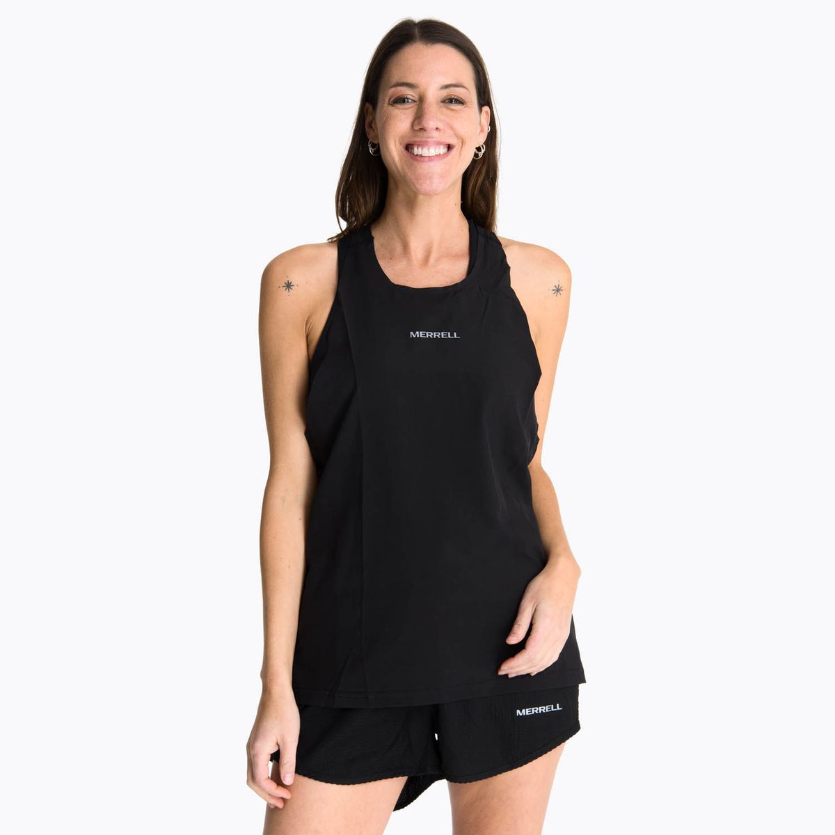 MERRELL - Polera Sin Mangas Mujer Otere Negro MERRELL