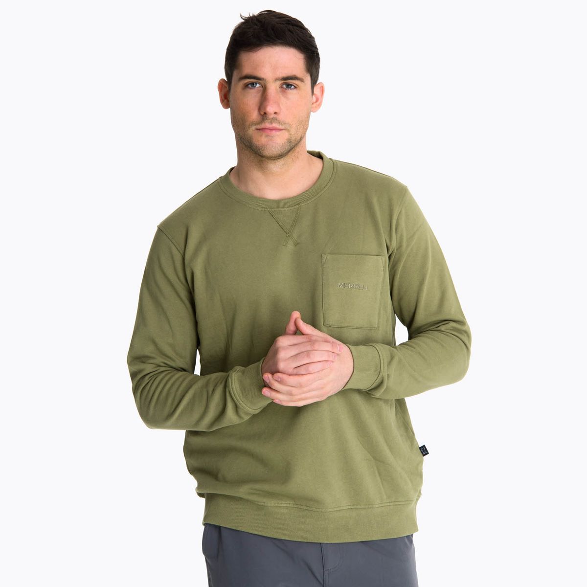 MERRELL - Poleron Hombre Hokitika Verde Musgo MERRELL