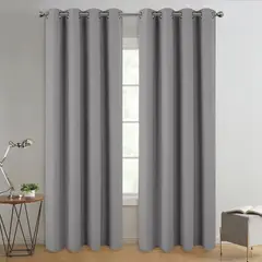 ILLUSIONS - Set Cortina Térmica Blackout Idetex 140x220 Gris