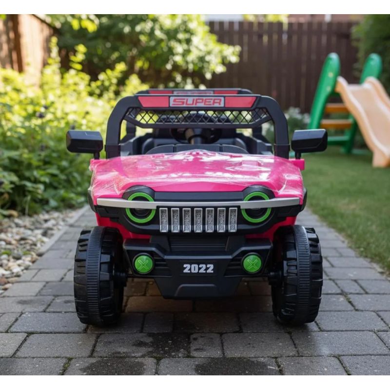 GENERICO - Auto A Bateria 4x2 Control Vehiculo Electrcio Niños Rosa 22