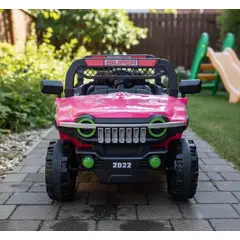 GENERICO - Auto A Bateria 4x2 Control Vehiculo Electrcio Niños Rosa 22