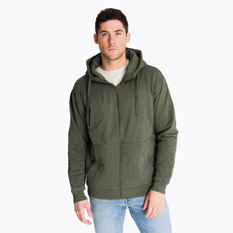 MERRELL - Poleron Hombre Russell Verde Oscuro MERRELL