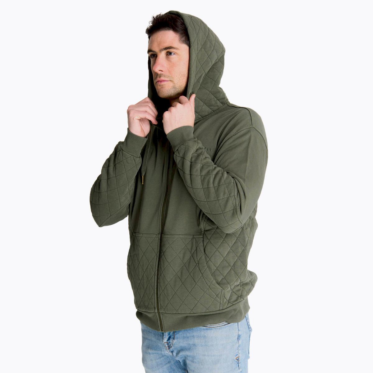 MERRELL - Poleron Hombre Russell Verde Oscuro MERRELL