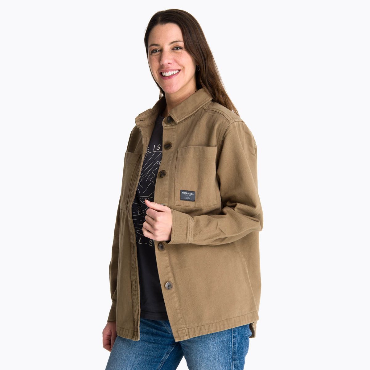 MERRELL - Chaqueta Mujer Rapeti Beige Oscuro MERRELL