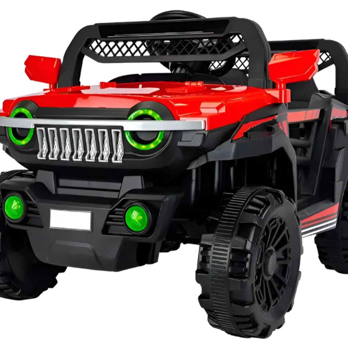 GENERICO - Auto A Bateria 4x2 Control Vehiculo Electrcio Niños Rojo 22