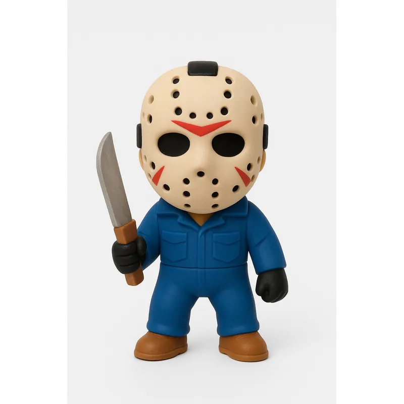 GENERICO - Figura Coleccionable Jason Voorhees 3D  Terror Clásico Edición Especial