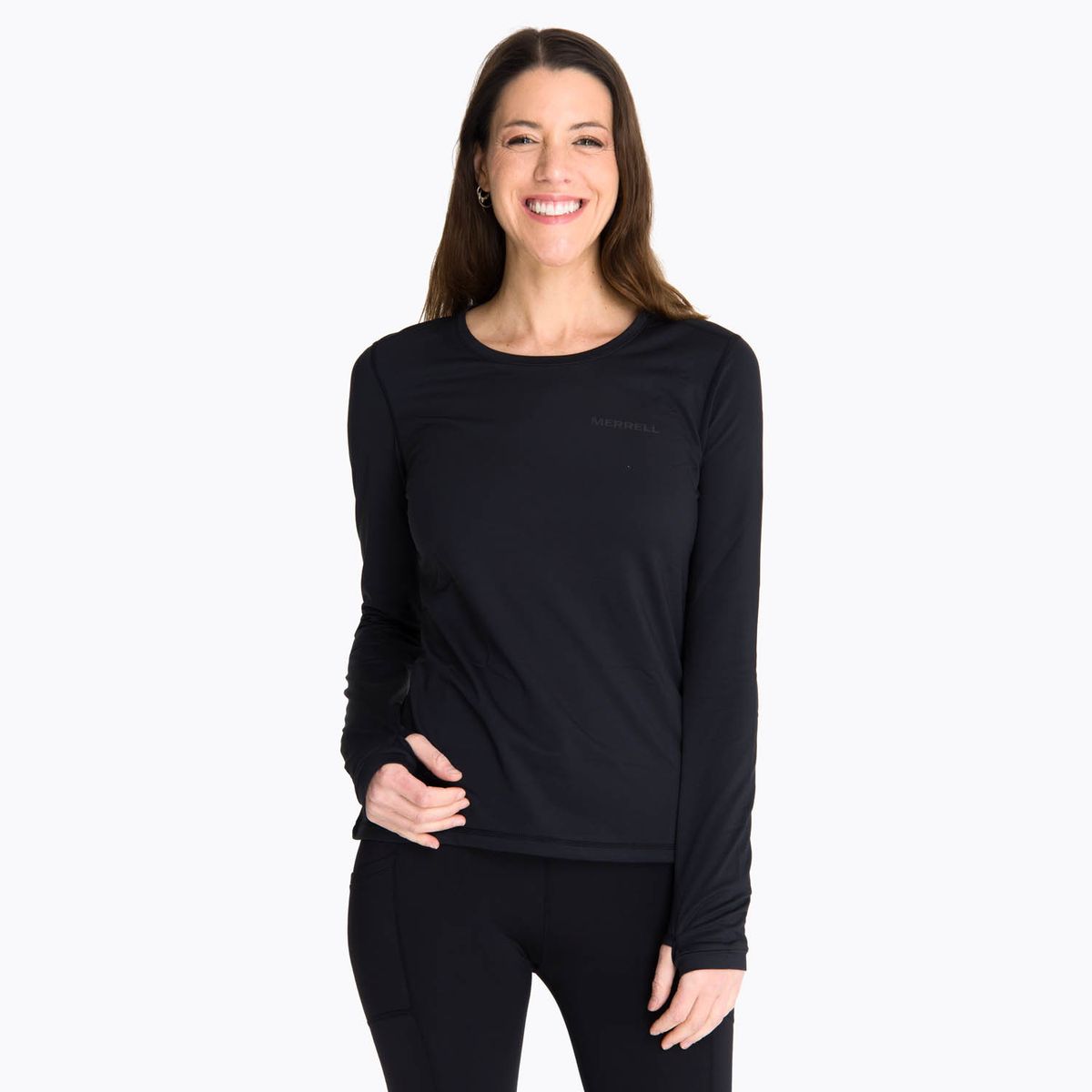 MERRELL - Primera Capa Superior Mujer Hamilton Negro MERRELL