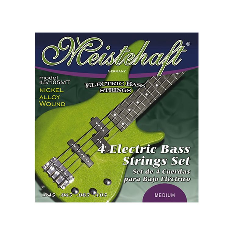 SET 4 CUERDAS PARA BAJO ELECTRICO MOD.45/105MT