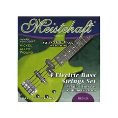 MEISTEHAFT - SET 4 CUERDAS PARA BAJO ELECTRICO MOD.45/105MT