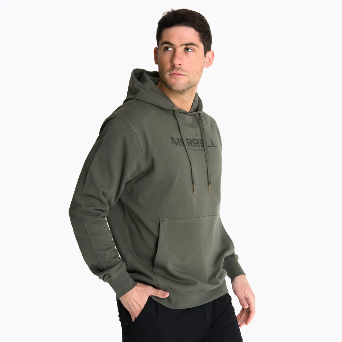 MERRELL - Poleron Hombre Hoodie Kaikoura Café MERRELL