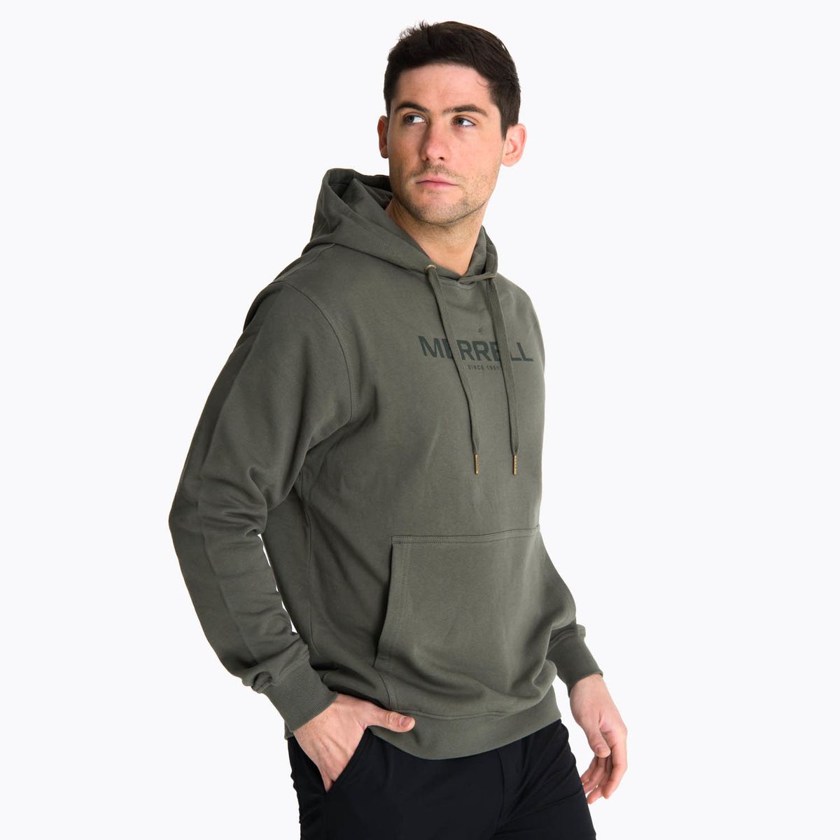 MERRELL - Poleron Hombre Hoodie Kaikoura Café MERRELL