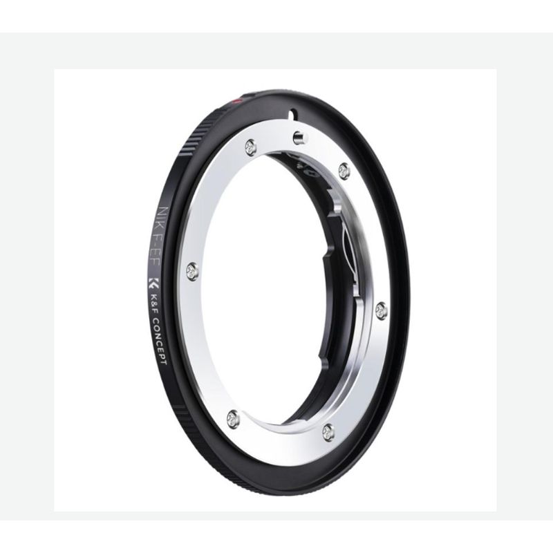 GENERICO - KF CONCEPT ADAPTADOR MONTURA LENTE NIKON FAF AI AI-S a CÁMARAS CANON EFEFS MANUAL