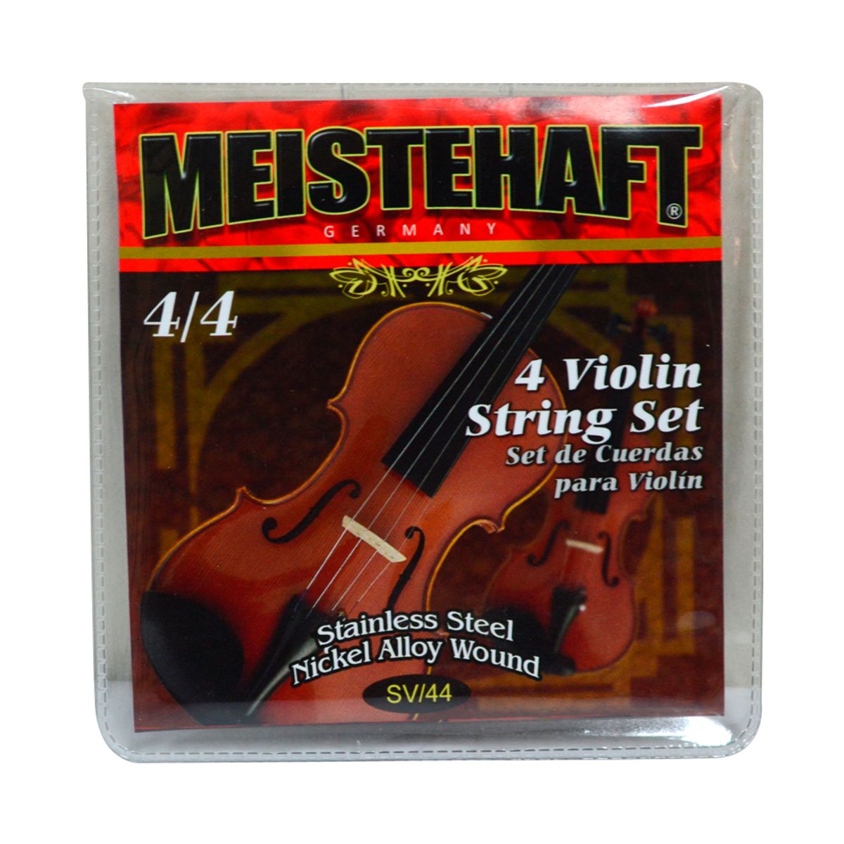 MEISTEHAFT - SET DE CUERDA PARA VIOLIN 44 SV-44 MEISTEHAFT
