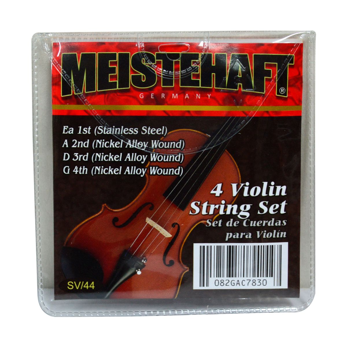 MEISTEHAFT - SET DE CUERDA PARA VIOLIN 44 SV-44 MEISTEHAFT
