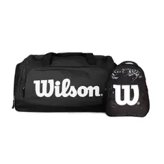 WILSON - Pack bolso Deportivo Luton + Mochila Sweet negra