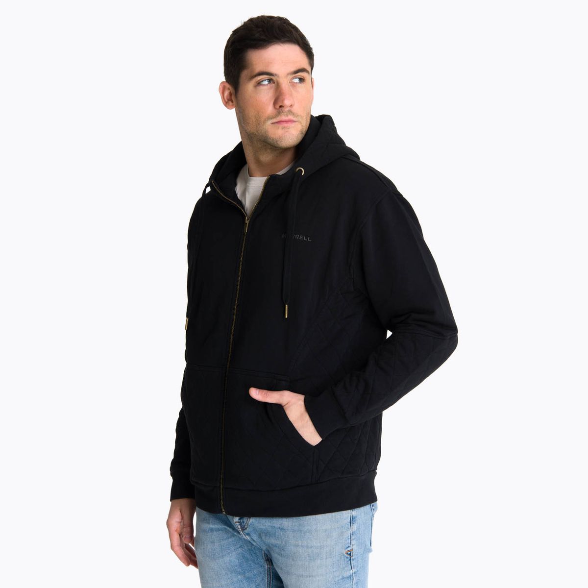 MERRELL - Poleron Hombre Russell Negro MERRELL