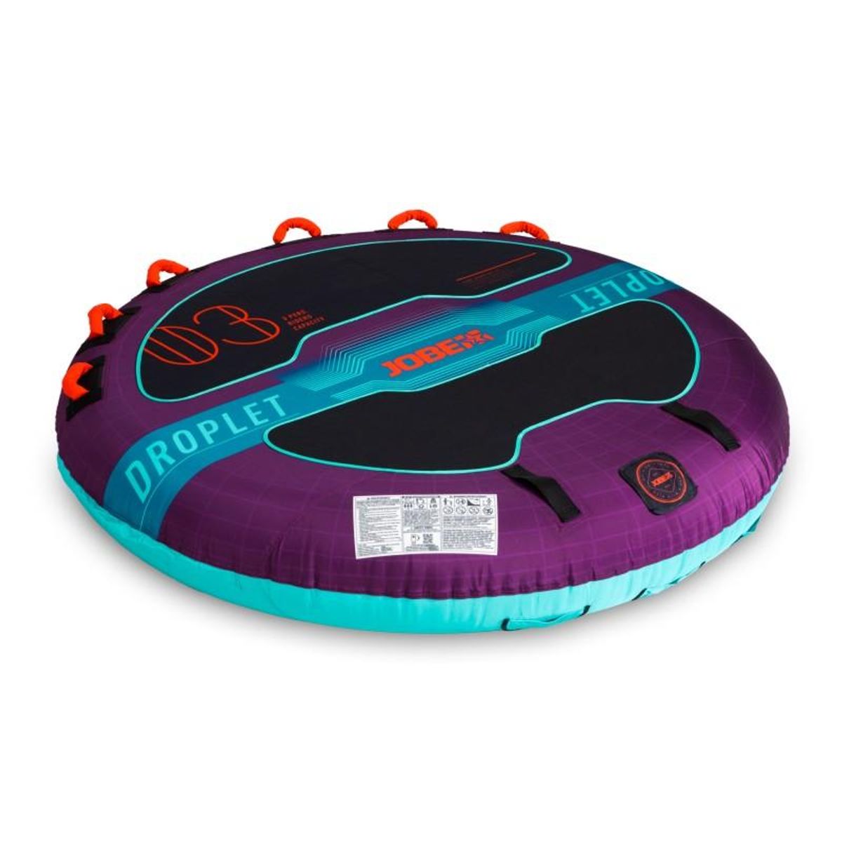 JOBE - Jobe Arrastrable Droplet 3 personas Sacachucha