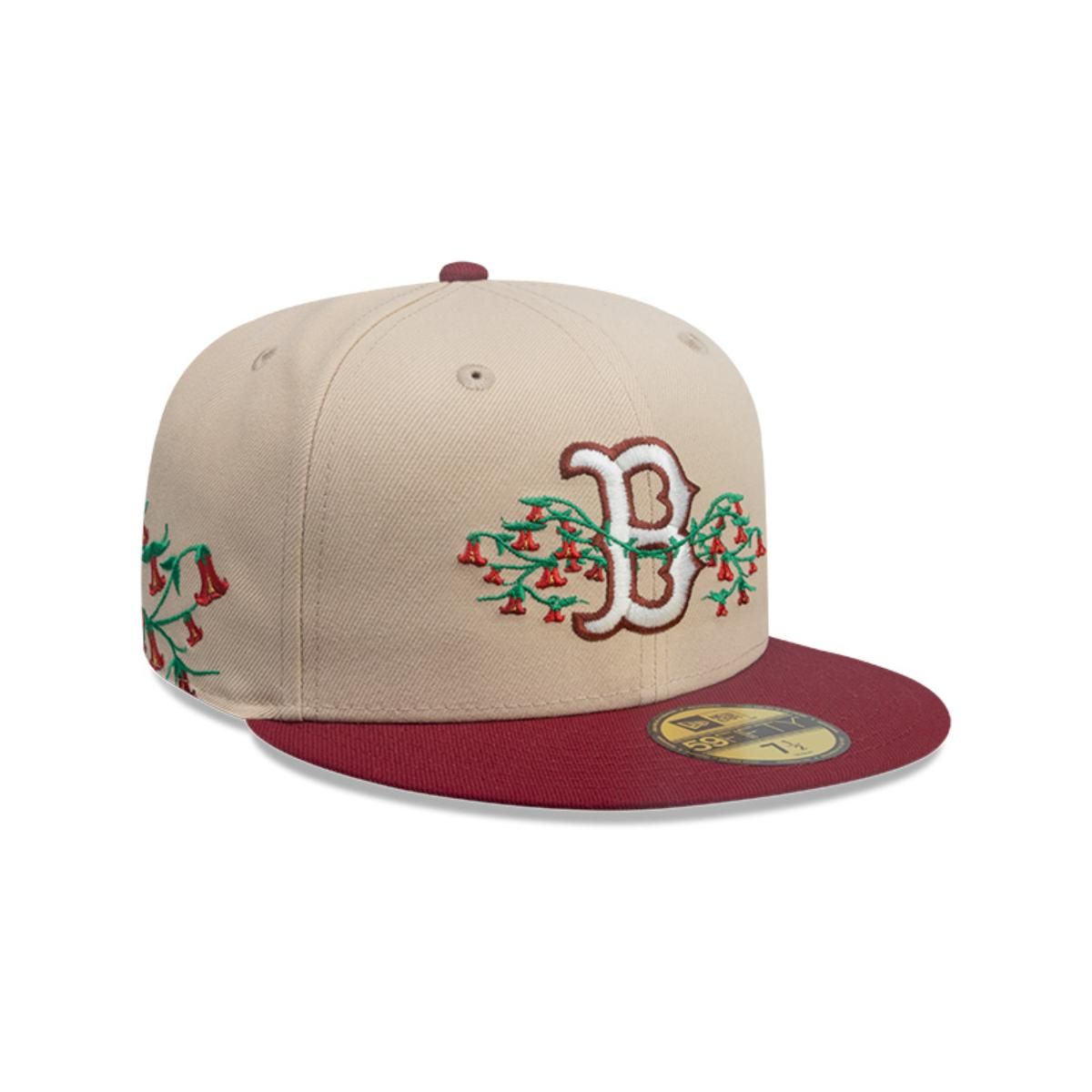 NEW ERA - Gorra 59Fifty Boston Red Sox MLB City Elements Beige