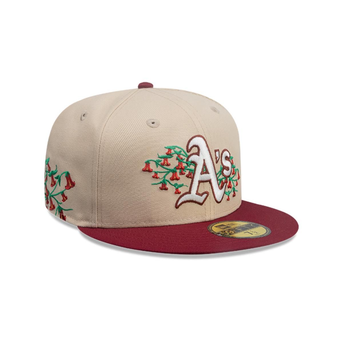 NEW ERA - Gorra 59Fifty Oakland Athletics MLB City Elements Beige