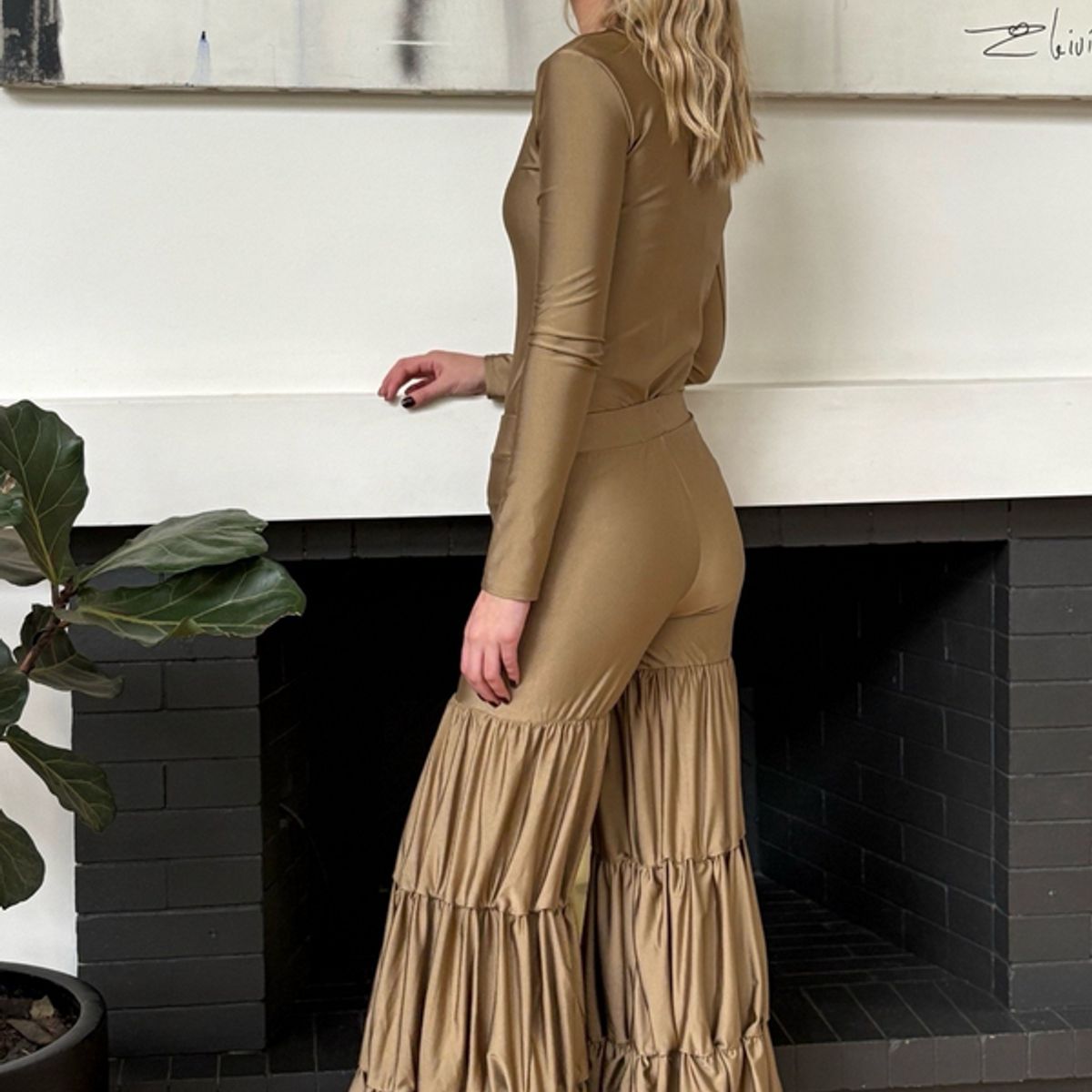 BLANCA SOFIA - Pantalón Kore Gold