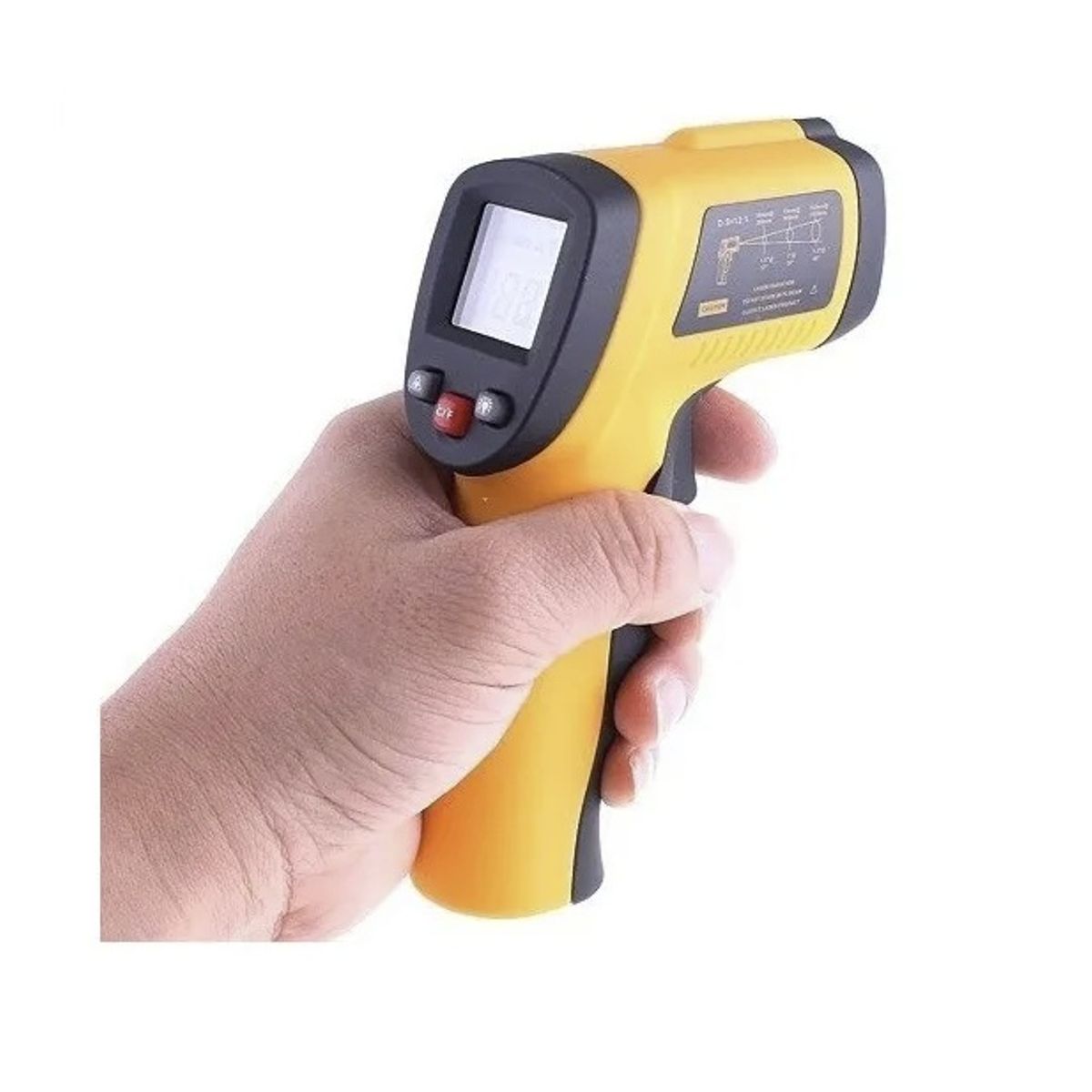 GENERICO - Termometro de Uso Industrial Infrarrojo Laser Gm300 -35ºc  380ºc