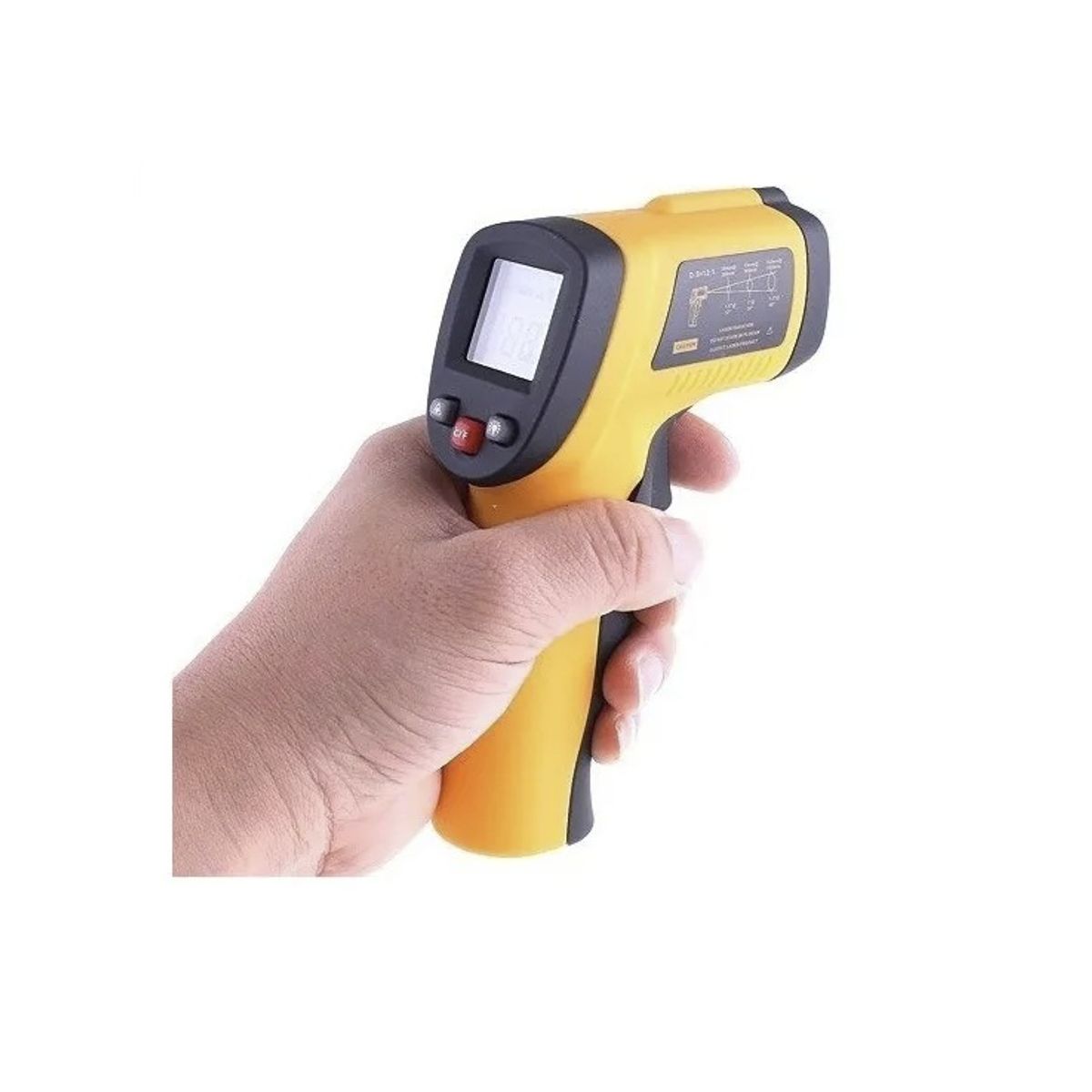 GENERICO - Termometro de Uso Industrial Infrarrojo Laser Gm300 -35ºc  380ºc