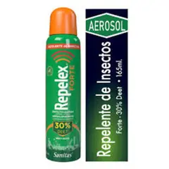 REPELEX - Forte Repelente De Insectos 30% Deet Aerosol 165 Ml.