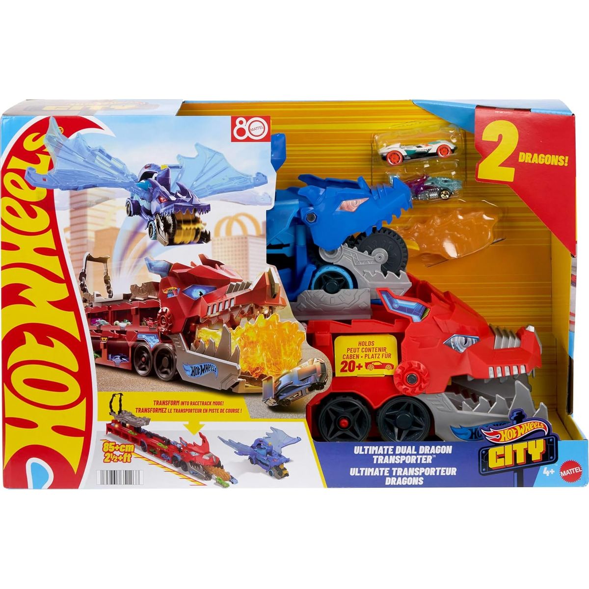 HOT WHEELS - HOT WHEELS ULTIMATE DUAL DRAGON TRANSPORTER