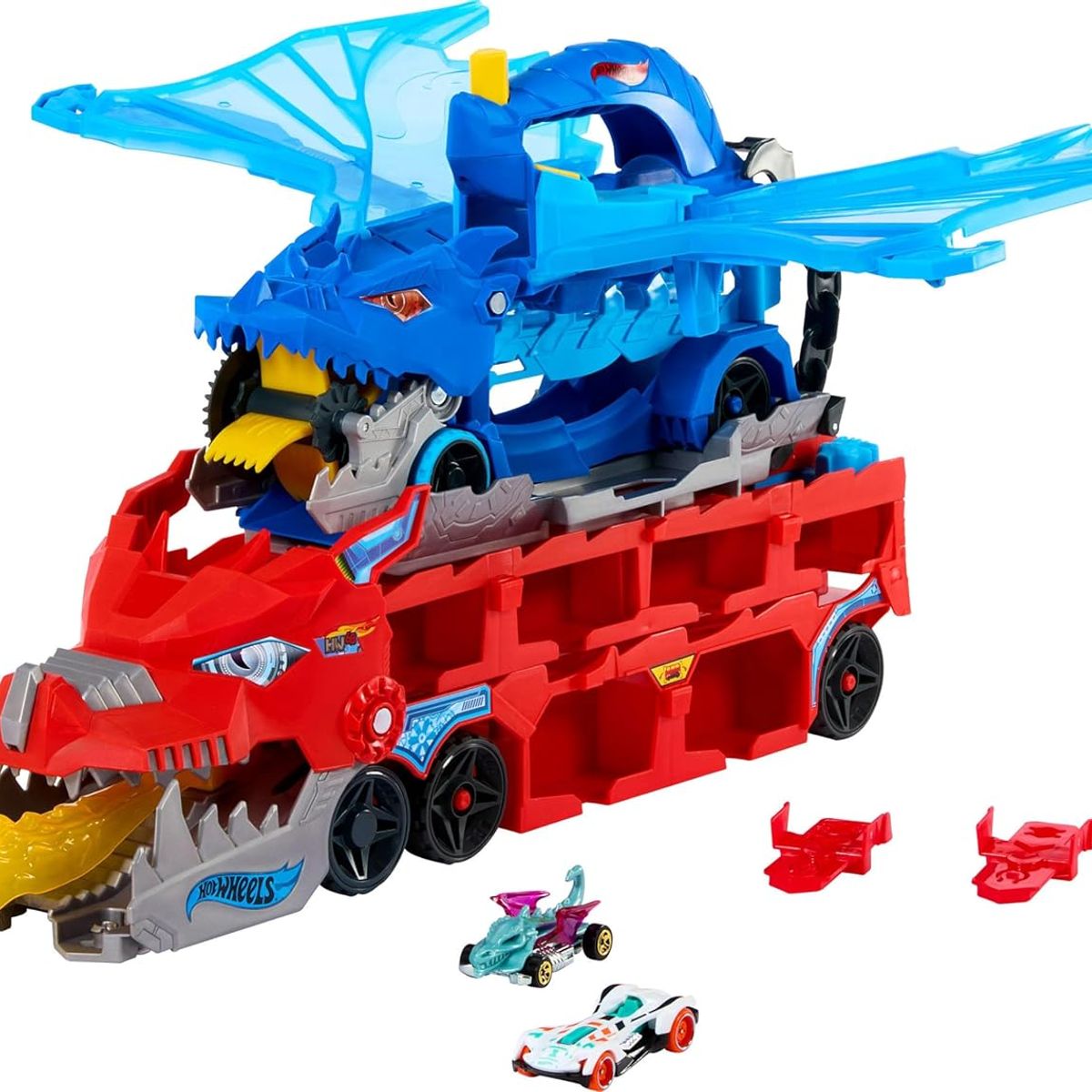HOT WHEELS - HOT WHEELS ULTIMATE DUAL DRAGON TRANSPORTER