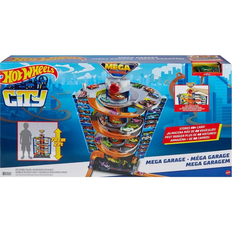 HOT WHEELS - HOT WHEELS MEGA GARAGE