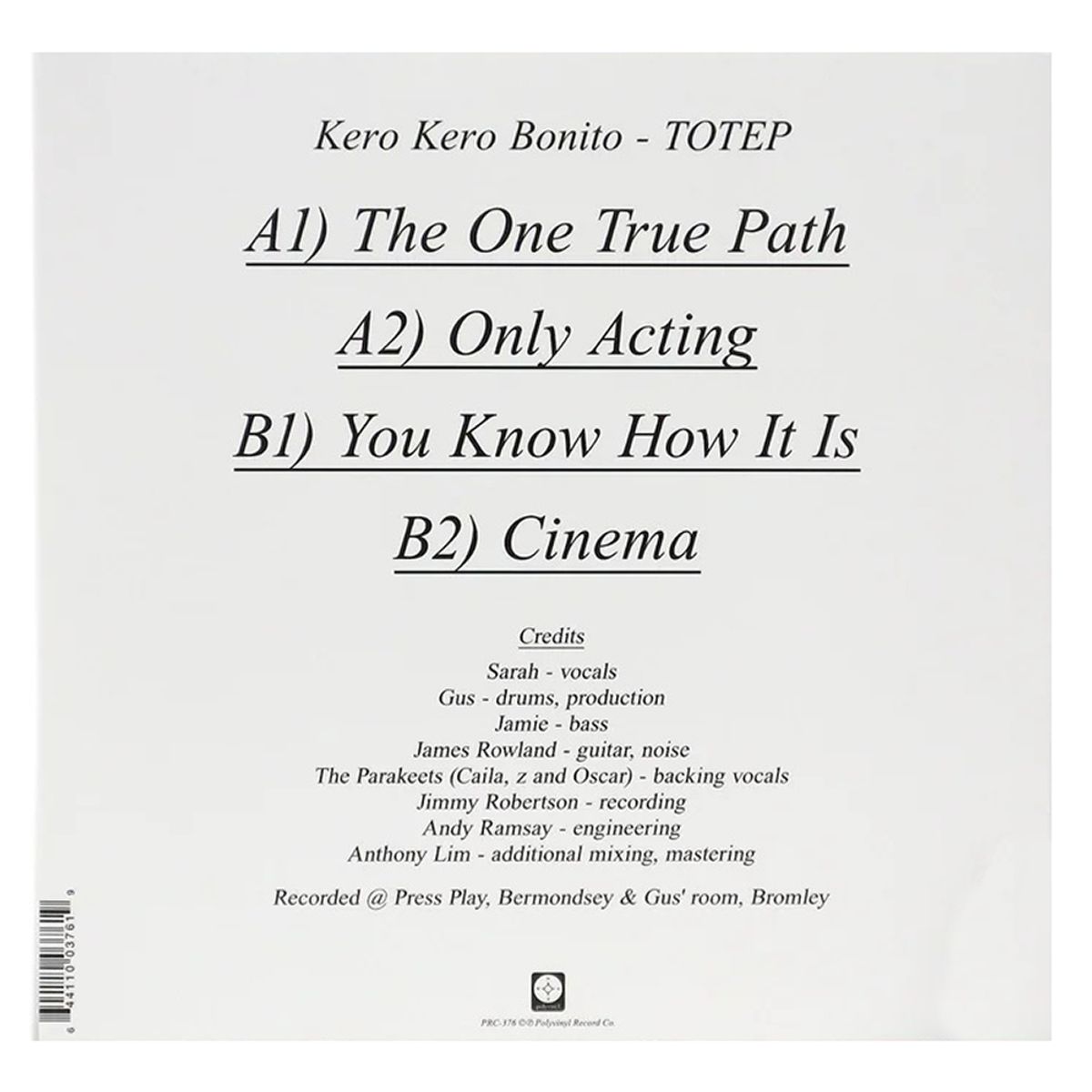 GENERICO - Kero Kero Bonito - TOTEP - Vinilo EP 10 pulgadas