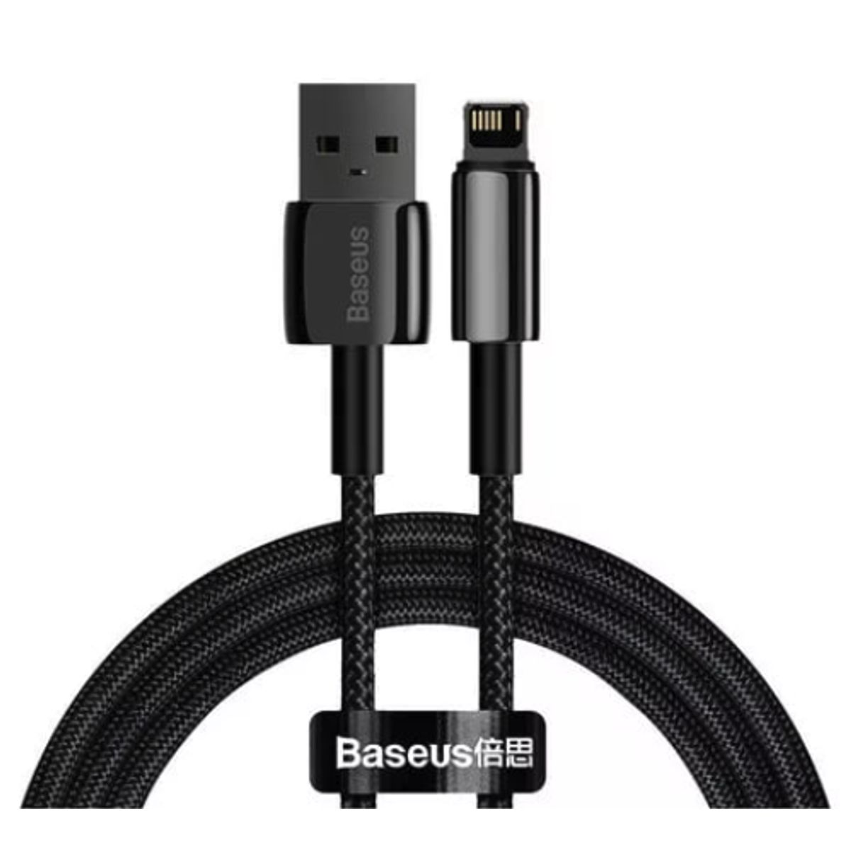 BASEUS - Cable USB-A a iPhone Lightning Tungsten Gold Baseus - 1 Metro