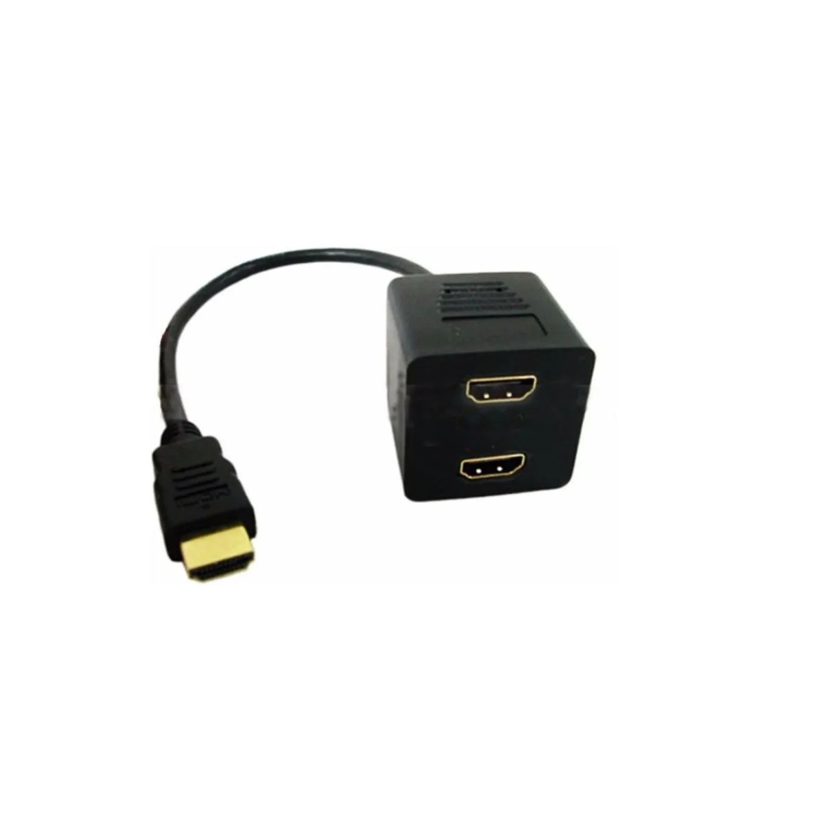 GENERICO - Cable Splitter Hdmi Macho A 2 Puertos Hdmi Hembra Full Hd
