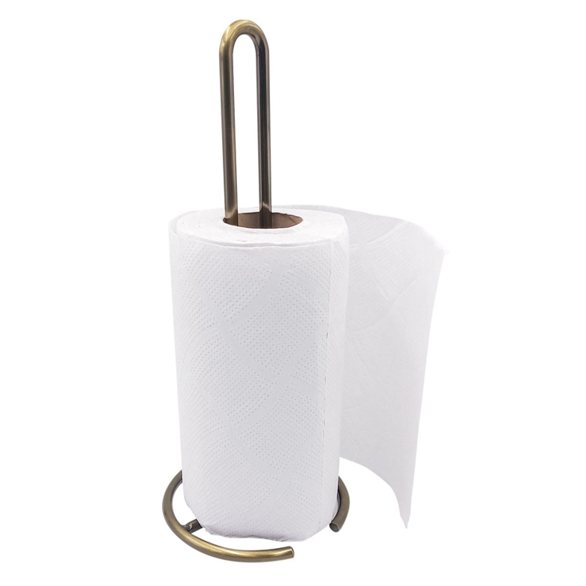 STOREFIX - PORTA TOALLAS DE PAPEL PARA COCINA COLOR BRONCE ENVEJECIDO