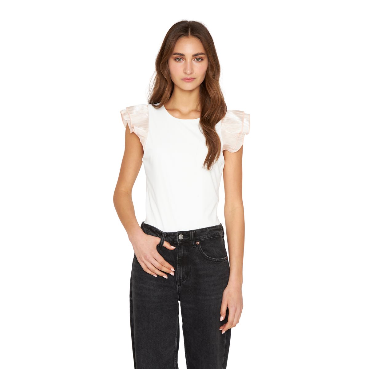 JACINTA TIENDA - Body Olimpia Verano Bright blanco Jacinta Tienda