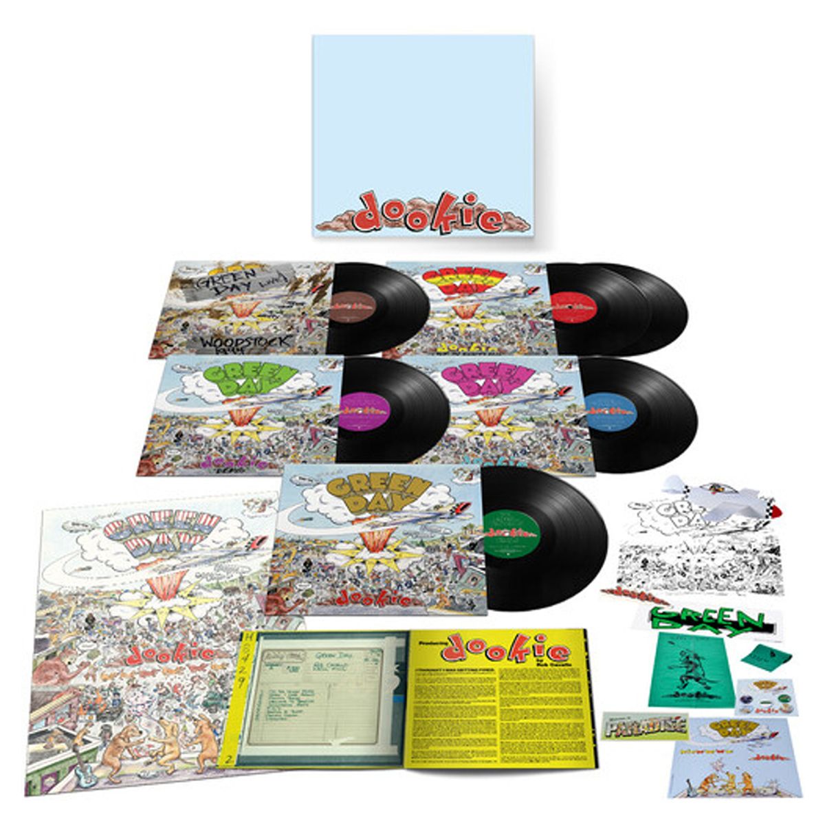 REPRISE RECORDS - Green Day - Dookie 30th Anniv - Vinilo Séxtuple - Box Set