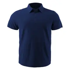 ANDESLAND OUTDOOR APPAREL - Polera Dry Fit Ultra Manga Corta Velox Azul Oscuro Hombre