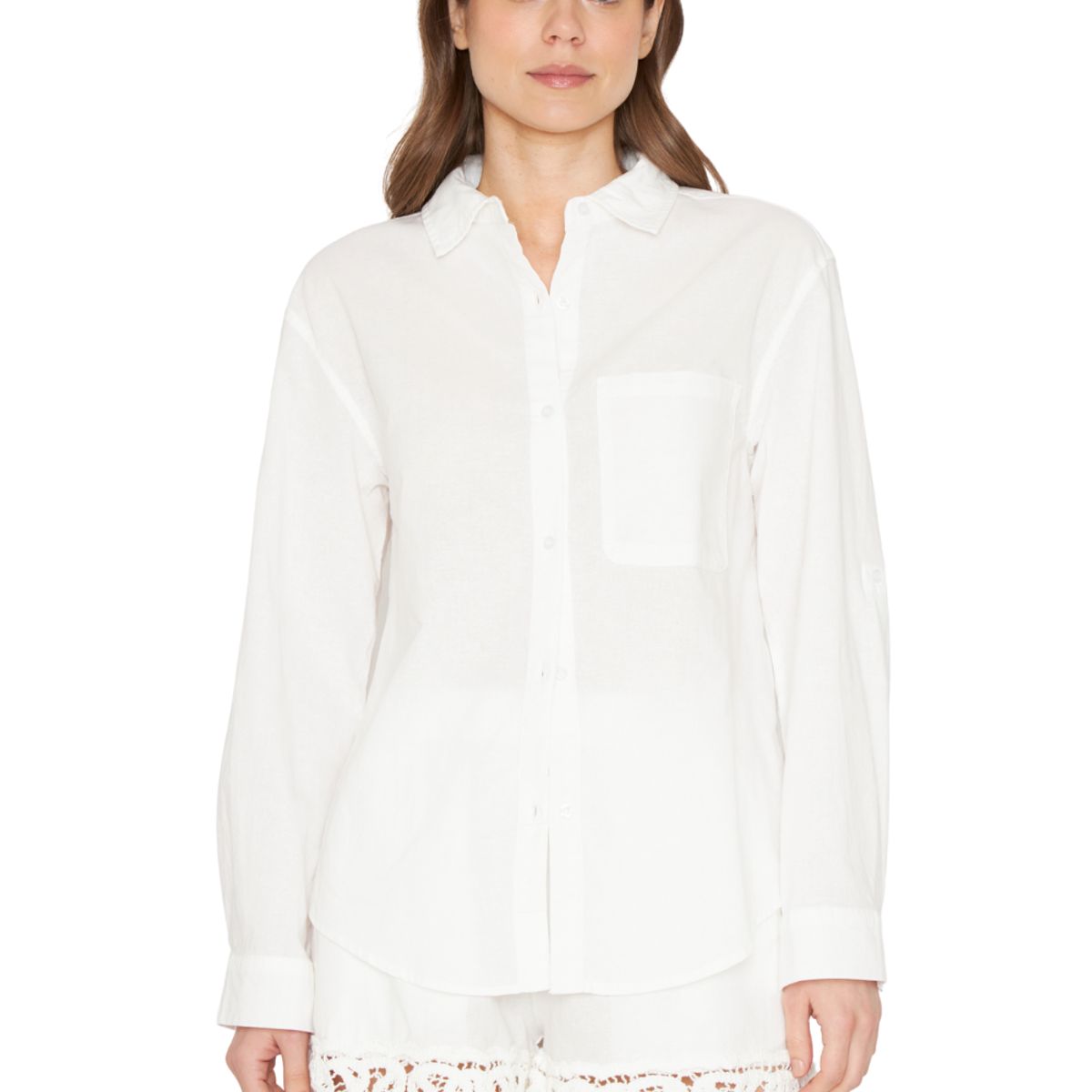 JACINTA TIENDA - Blusa Lino Ame blanca Jacinta Tienda