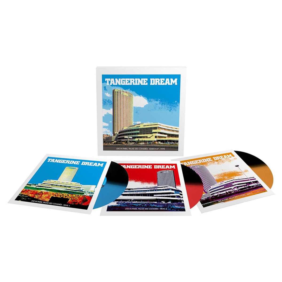 GENERICO - Tangerine Dream -Live in Paris - Box Set 3 Vinilos