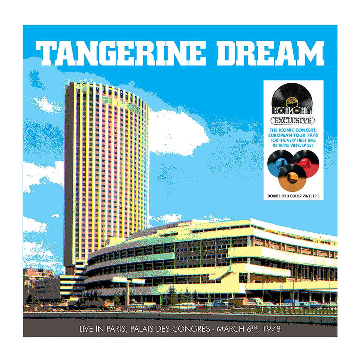 GENERICO - Tangerine Dream -Live in Paris - Box Set 3 Vinilos