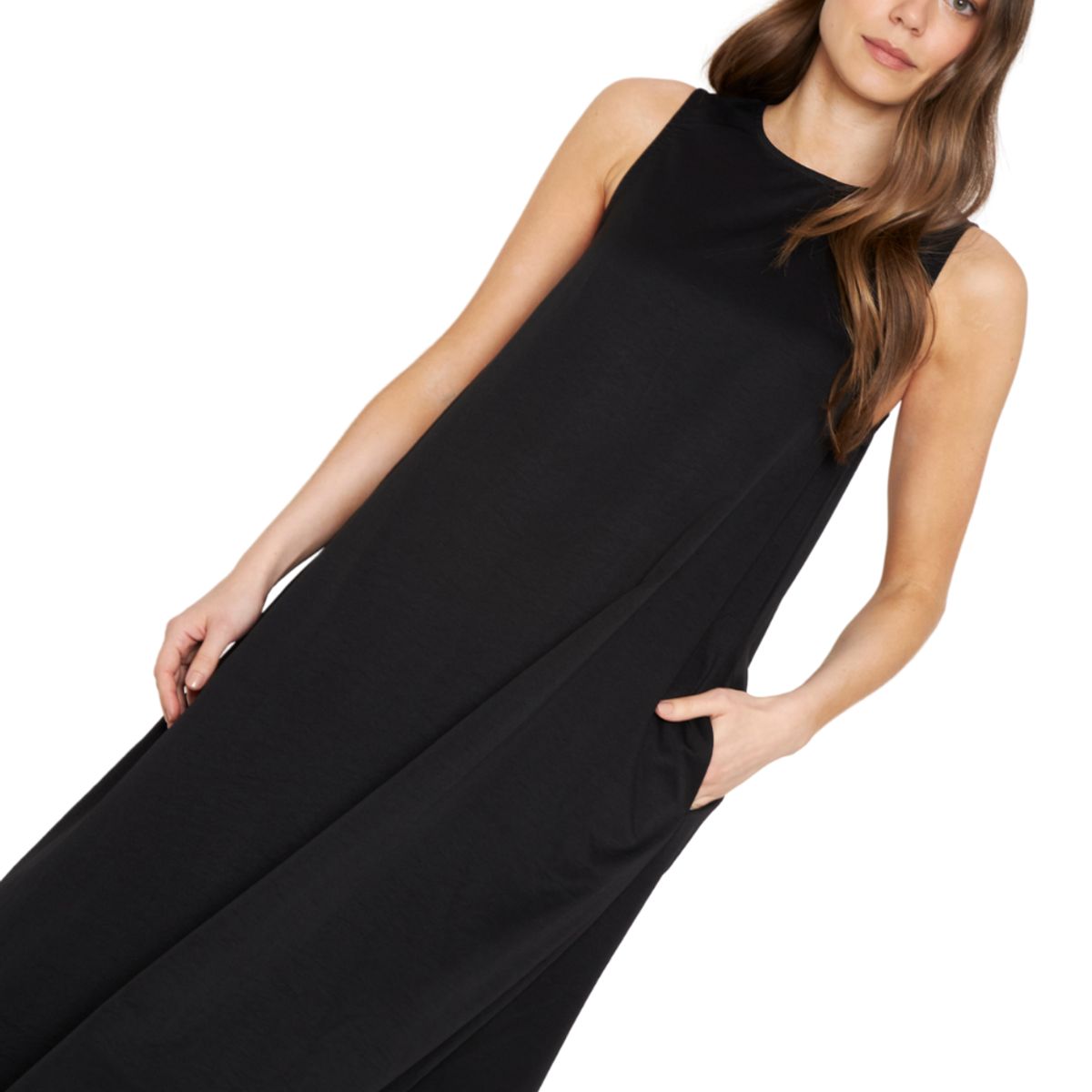 JACINTA TIENDA - Vestido Elena Largo negro Jacinta Tienda
