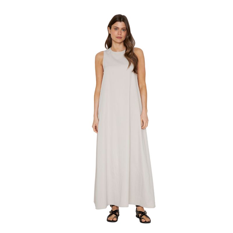 JACINTA TIENDA - Vestido Elena Largo crudo Jacinta Tienda