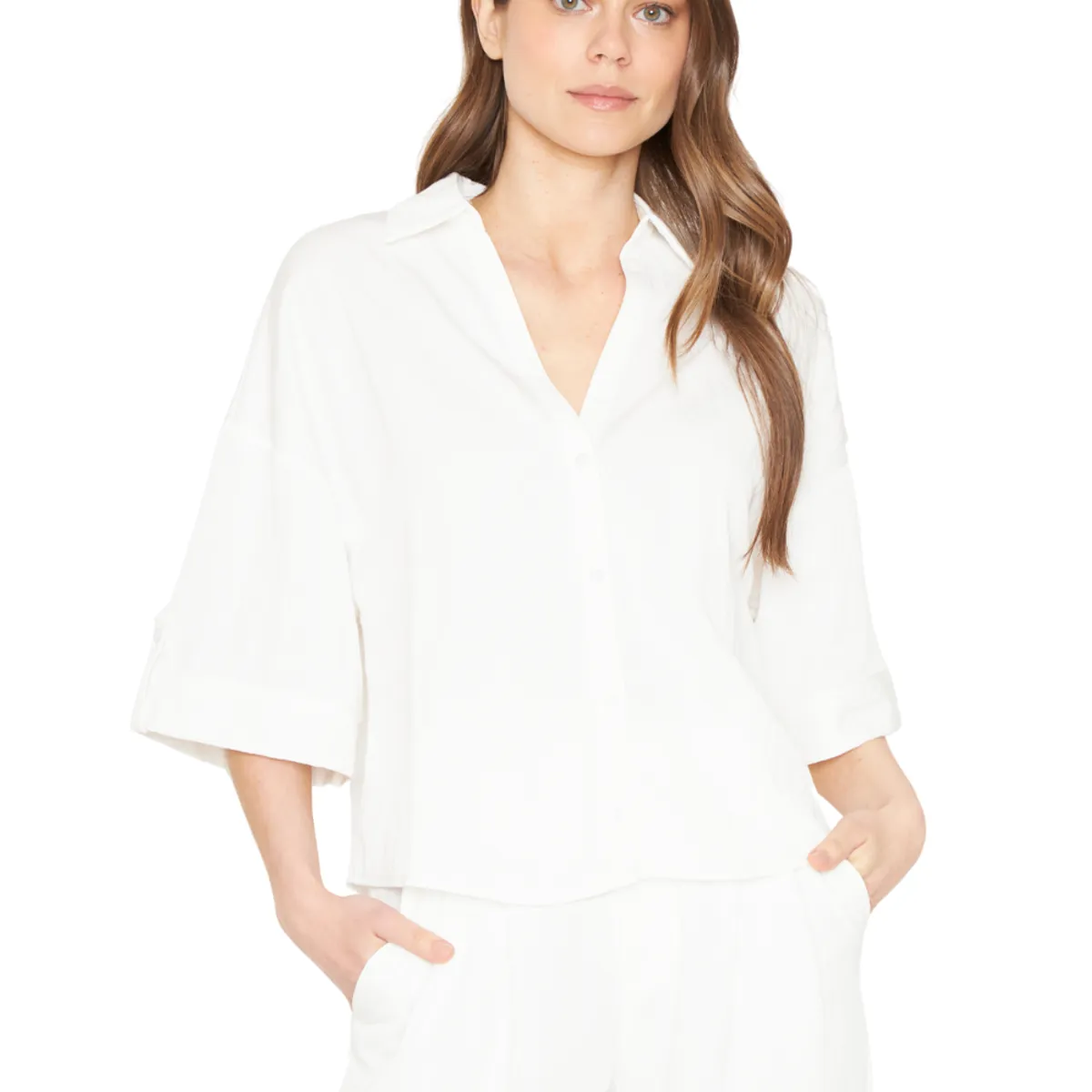 JACINTA TIENDA - Blusa Elena blanca Jacinta Tienda