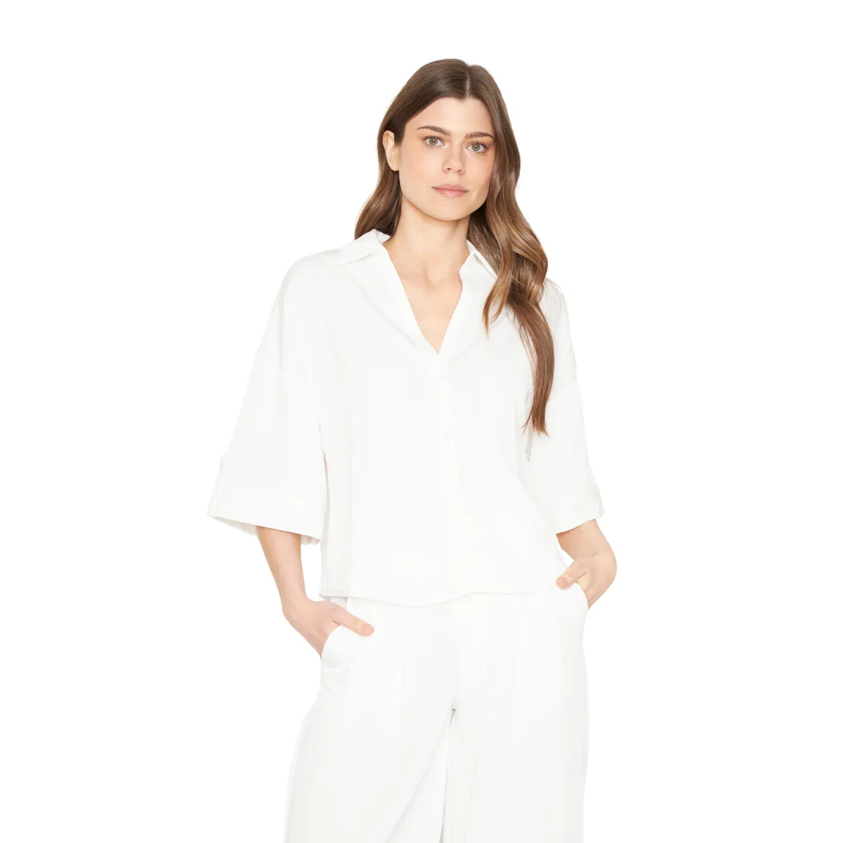 JACINTA TIENDA - Blusa Elena blanca Jacinta Tienda