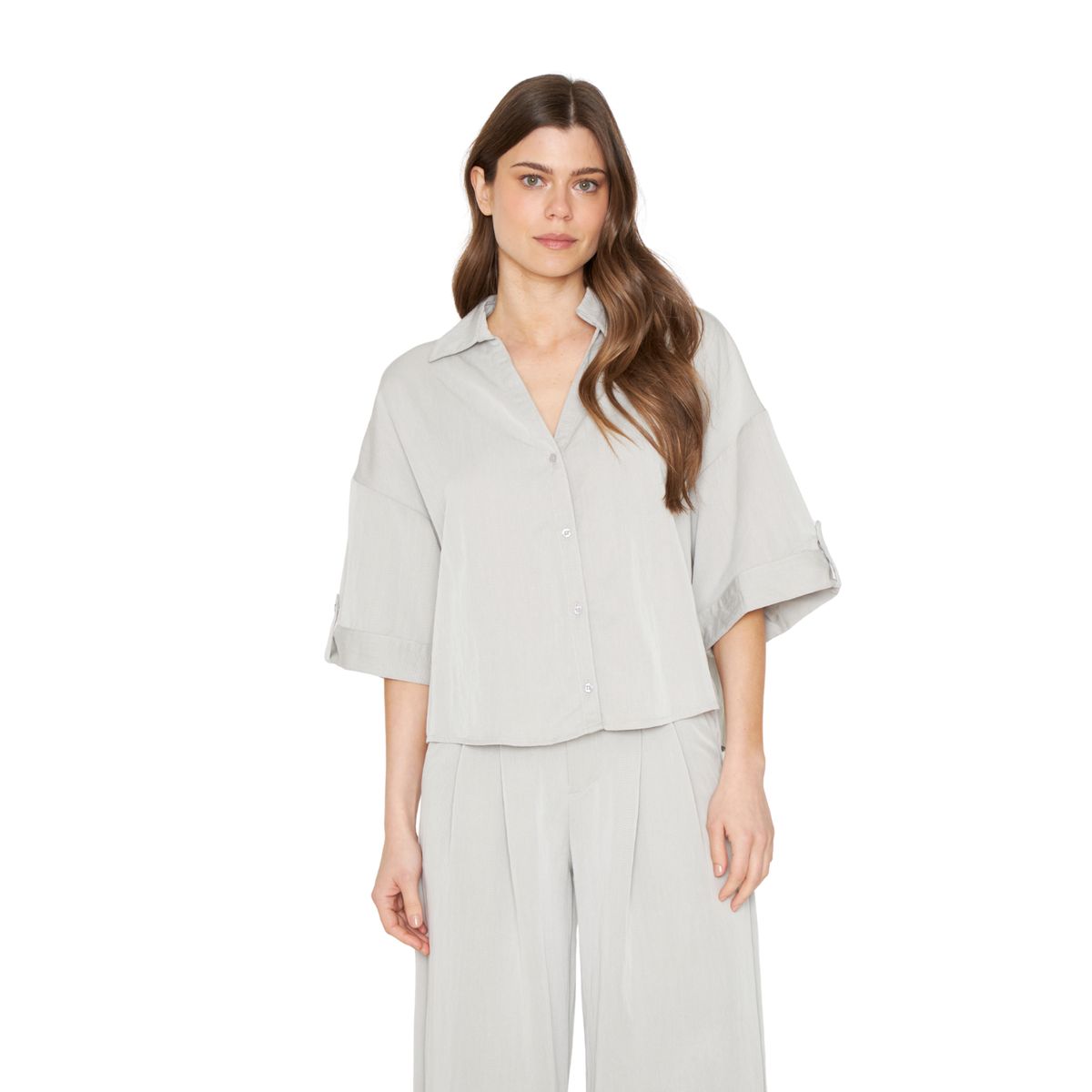 JACINTA TIENDA - Blusa Elena gris Jacinta Tienda