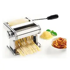 GENERICO - Máquina Manual para Hacer Pasta y Estirar Masa Color Gris