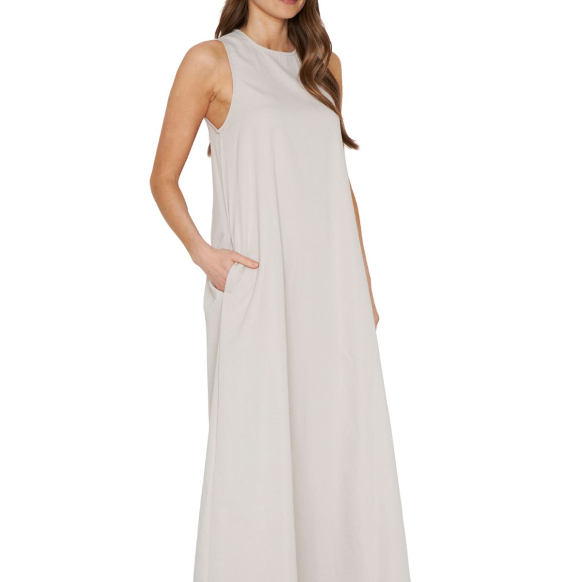 JACINTA TIENDA - Vestido Elena Largo crudo Jacinta Tienda