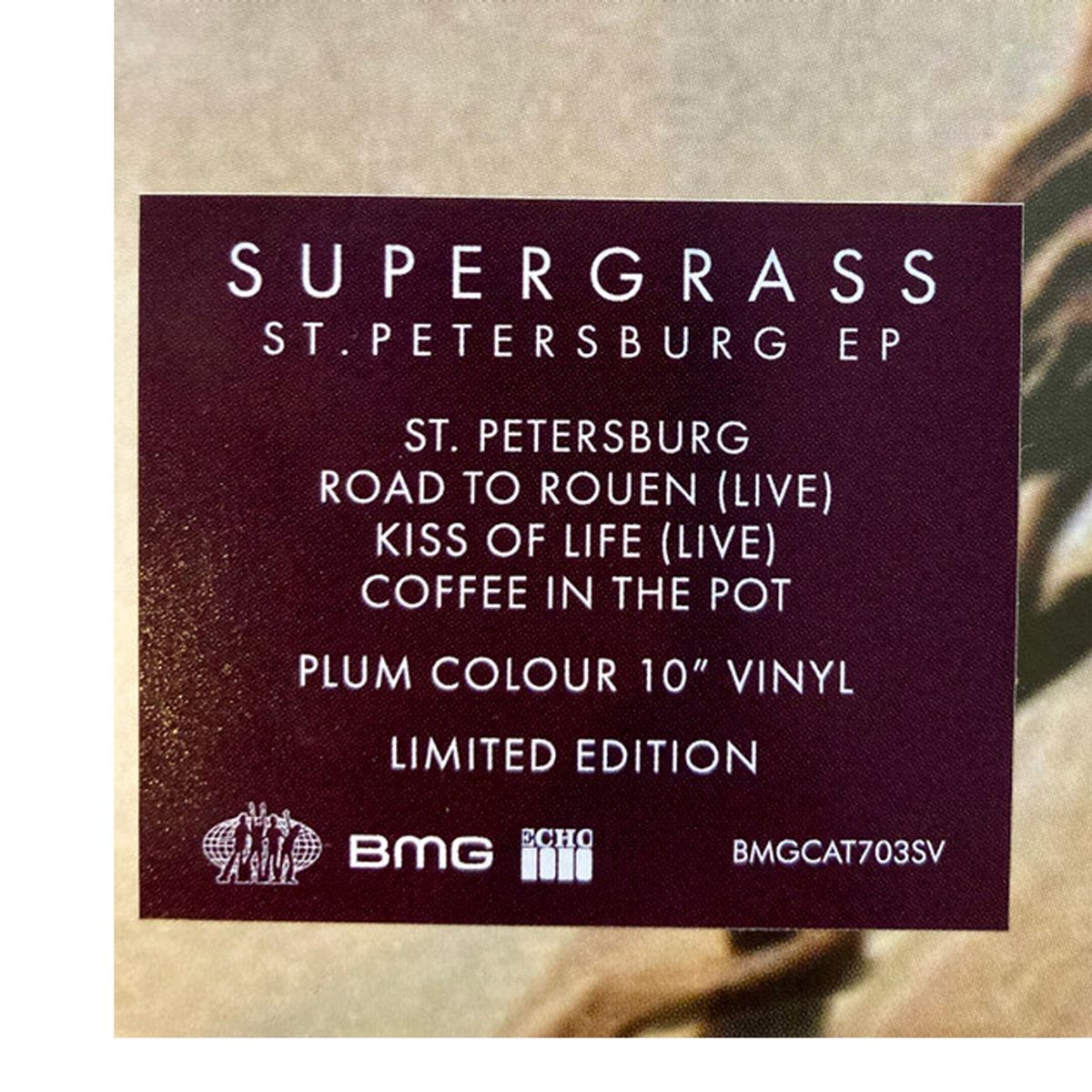 GENERICO - Supergrass -St Petersburg EP RSD-Vinilo 10 pulgadas